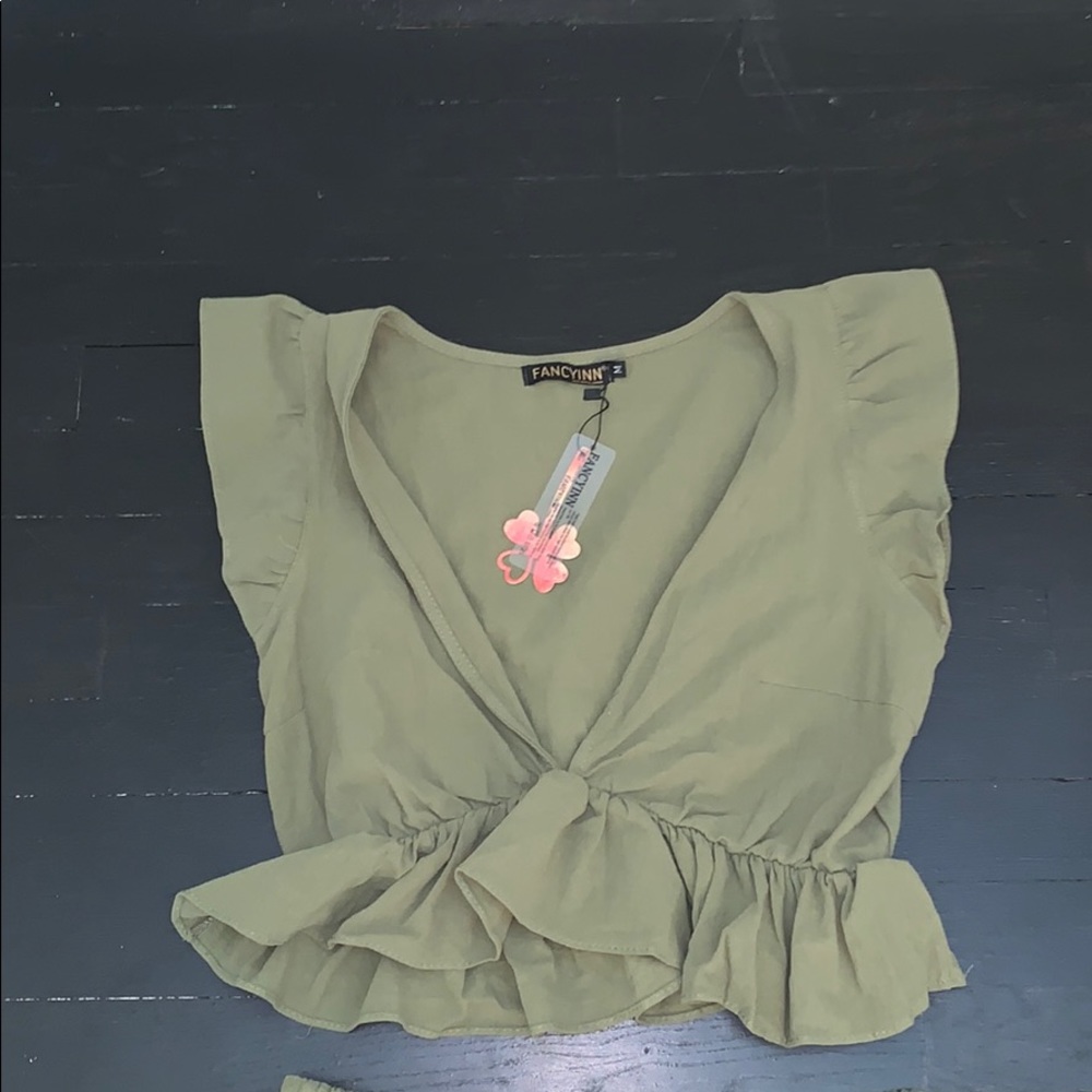 Green Two Piece Outfit